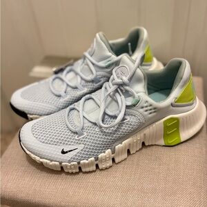 Women’s Nike MetconWhite and Neon Green Sneakers
